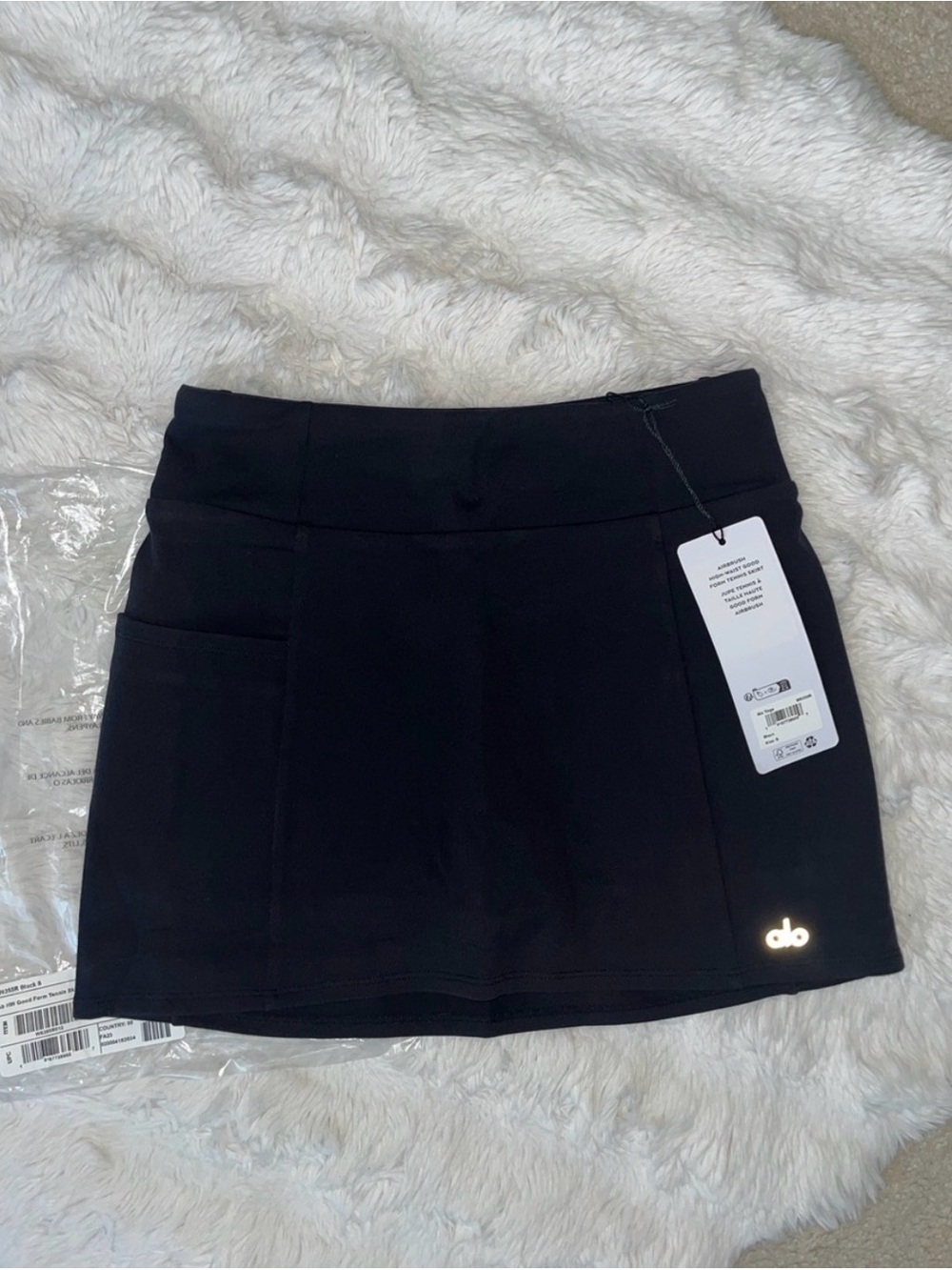 Airbrush High-Waist Good Form Tennis Skirt - Picture 6 of 7